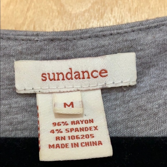 Sundance Grey V-neck Pleated Midi Dress - Picture 5 of 11